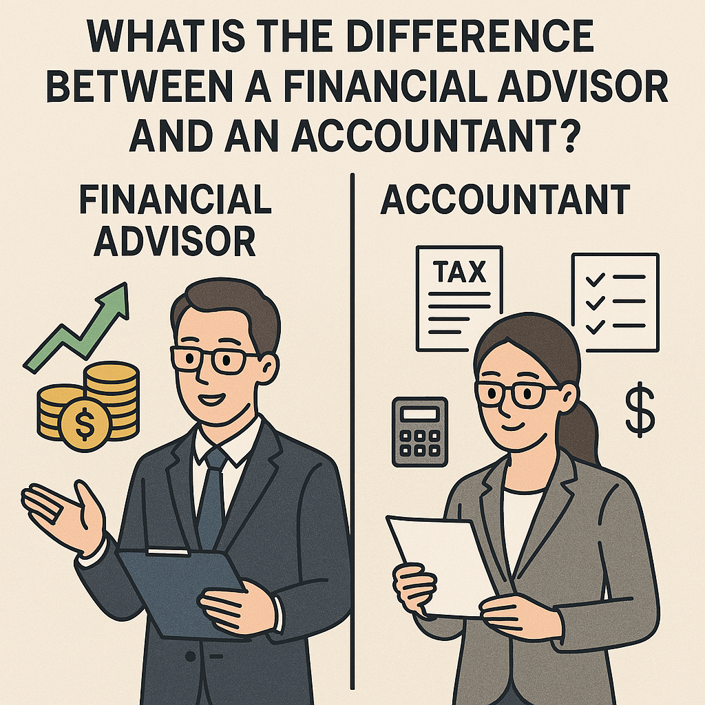 What is the difference between a financial advisor and an accountant? - Hut Vlog