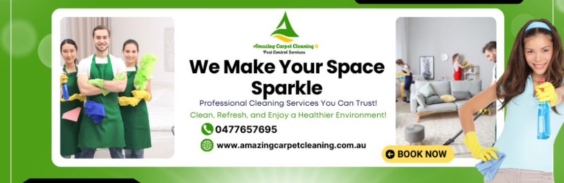 Amazing Carpet Cleaning and Pest Control Services Cover Image