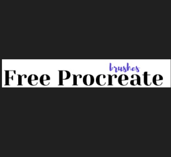 Free Procreate Brush Profile Picture