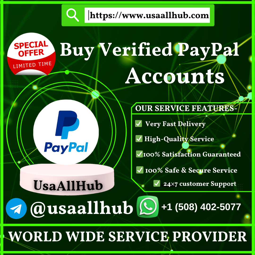 Buy Verified PayPal Accounts - USA All Hub Buy Verified PayPal Accounts – Safe, Trusted & Fully Functional