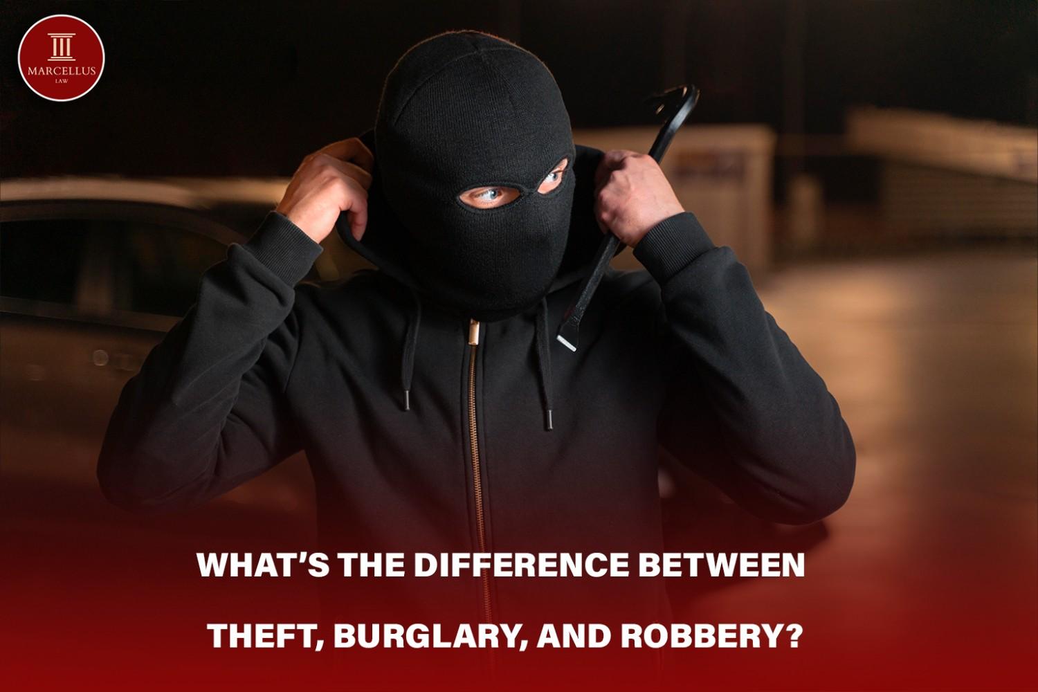 Theft, Burglary & Robbery: Understand the Legal Terms