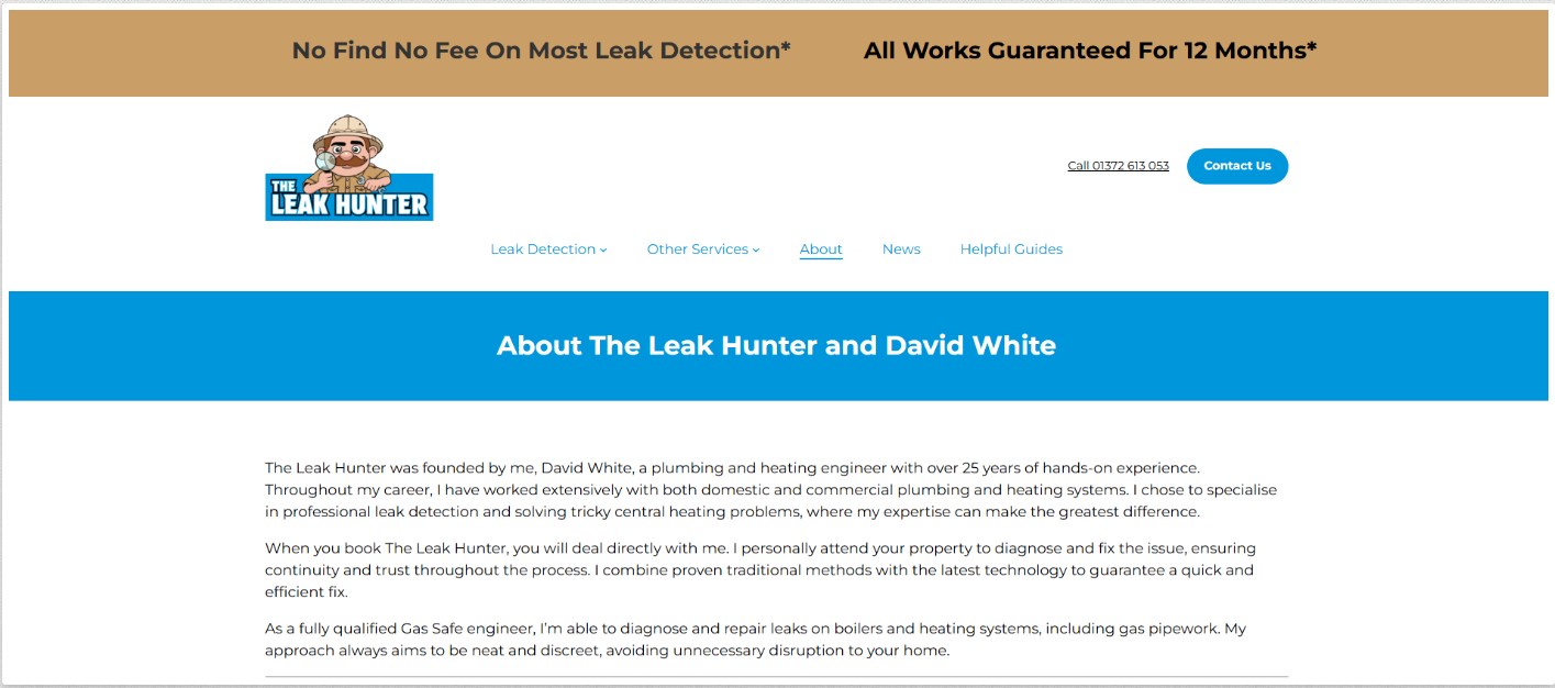 The Leak Hunter Cover Image