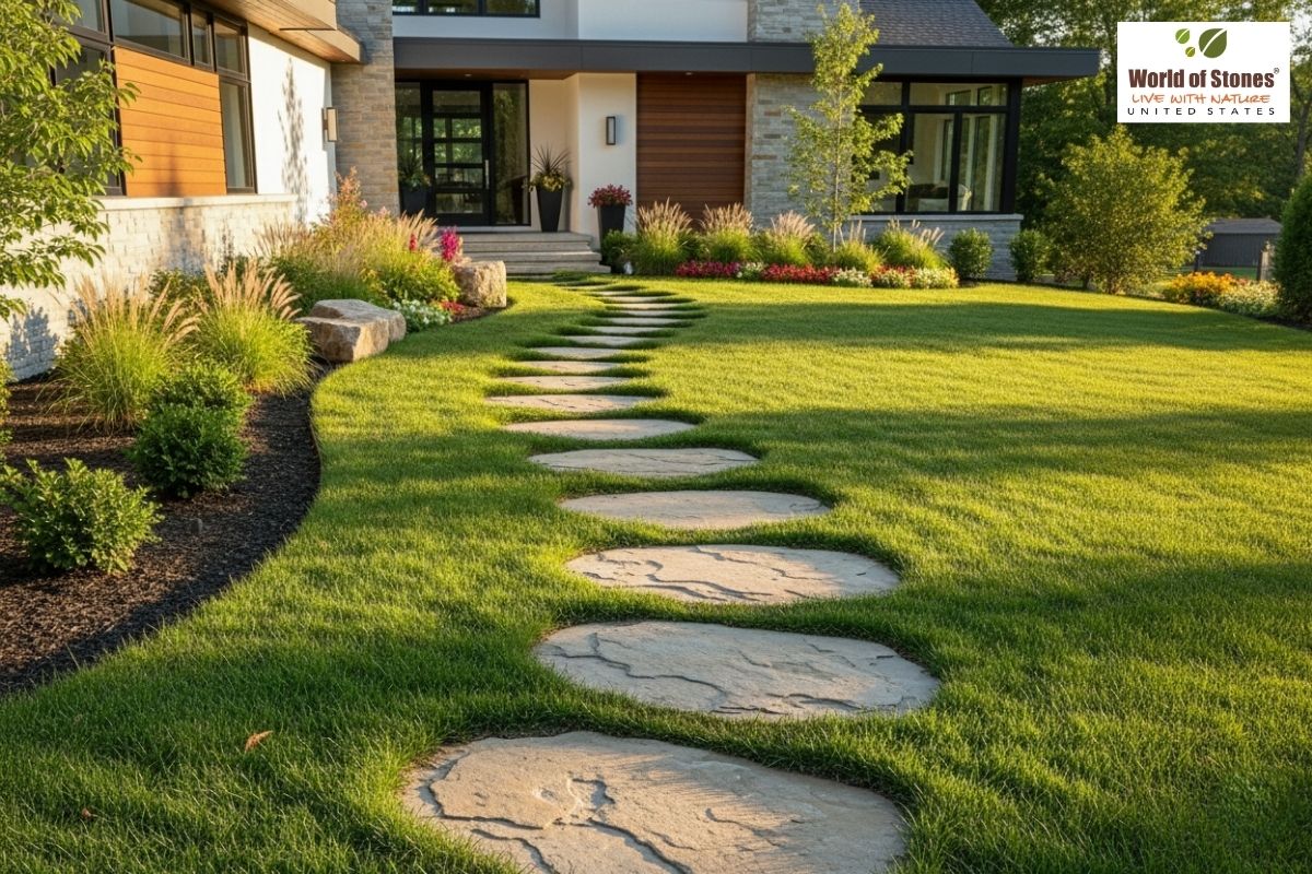How to Build a Natural Stone Sidewalk or Garden Path