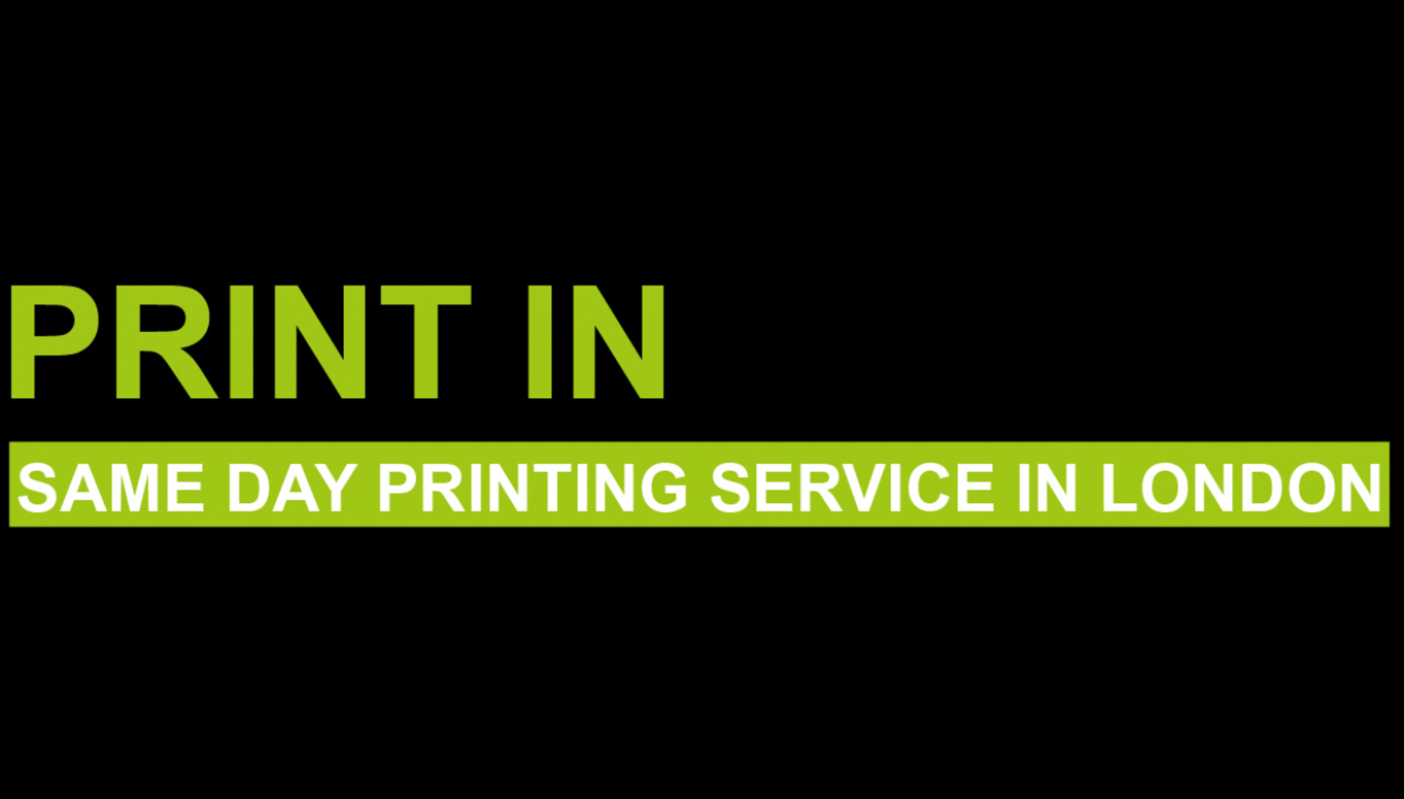 Print In London Cover Image