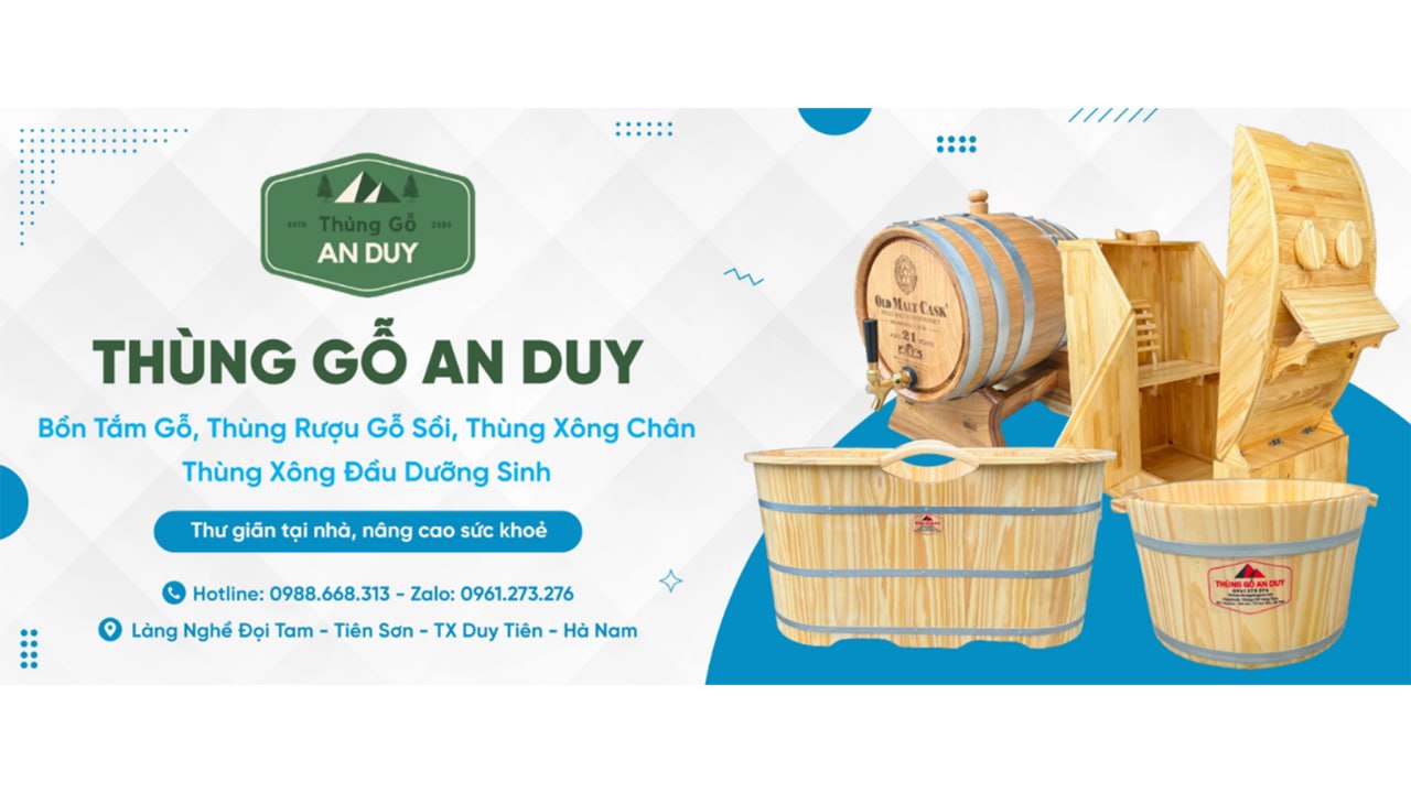 Bồn Tắm Gỗ Cao Cấp An Duy Cover Image