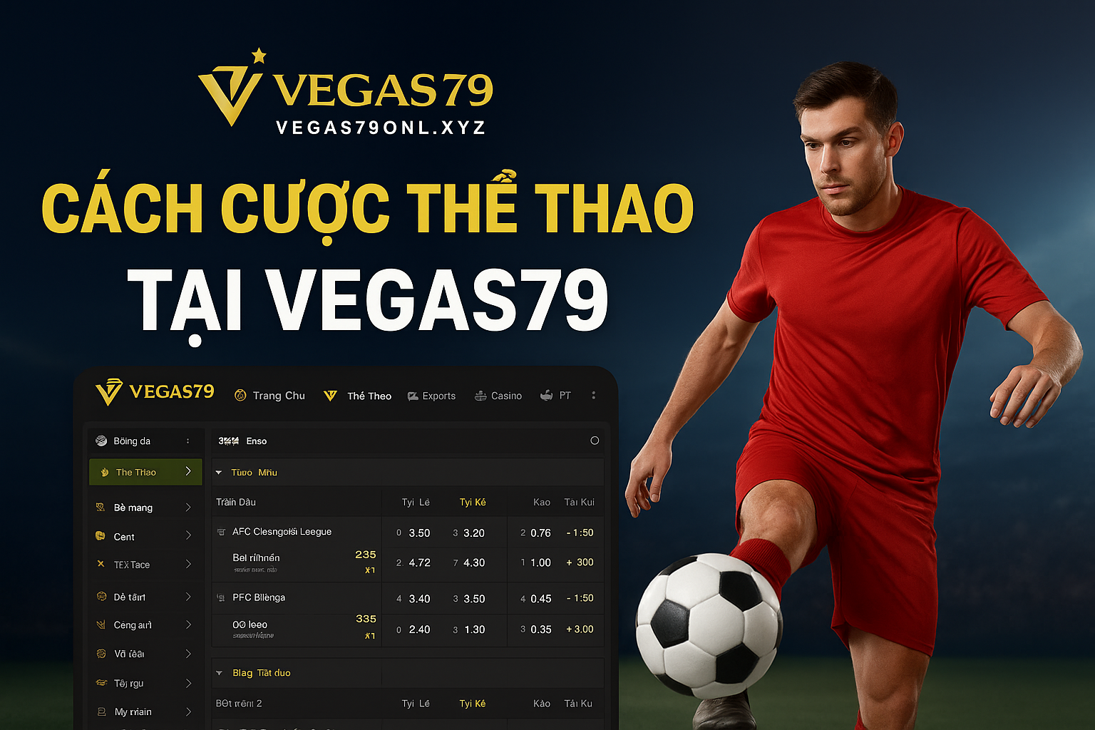 Bí Kíp Cược Thể Thao Vegas79: Hướng Dẫn Chi Tiết Cho Người Mới Muốn Thắng Lớn