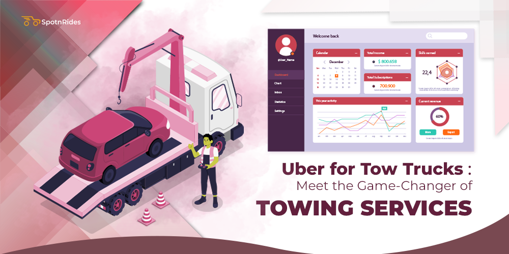 Uber for Tow Trucks: Meet the Game-Changer of Towing Services - SpotnRides - AI Powered Taxi Booking App