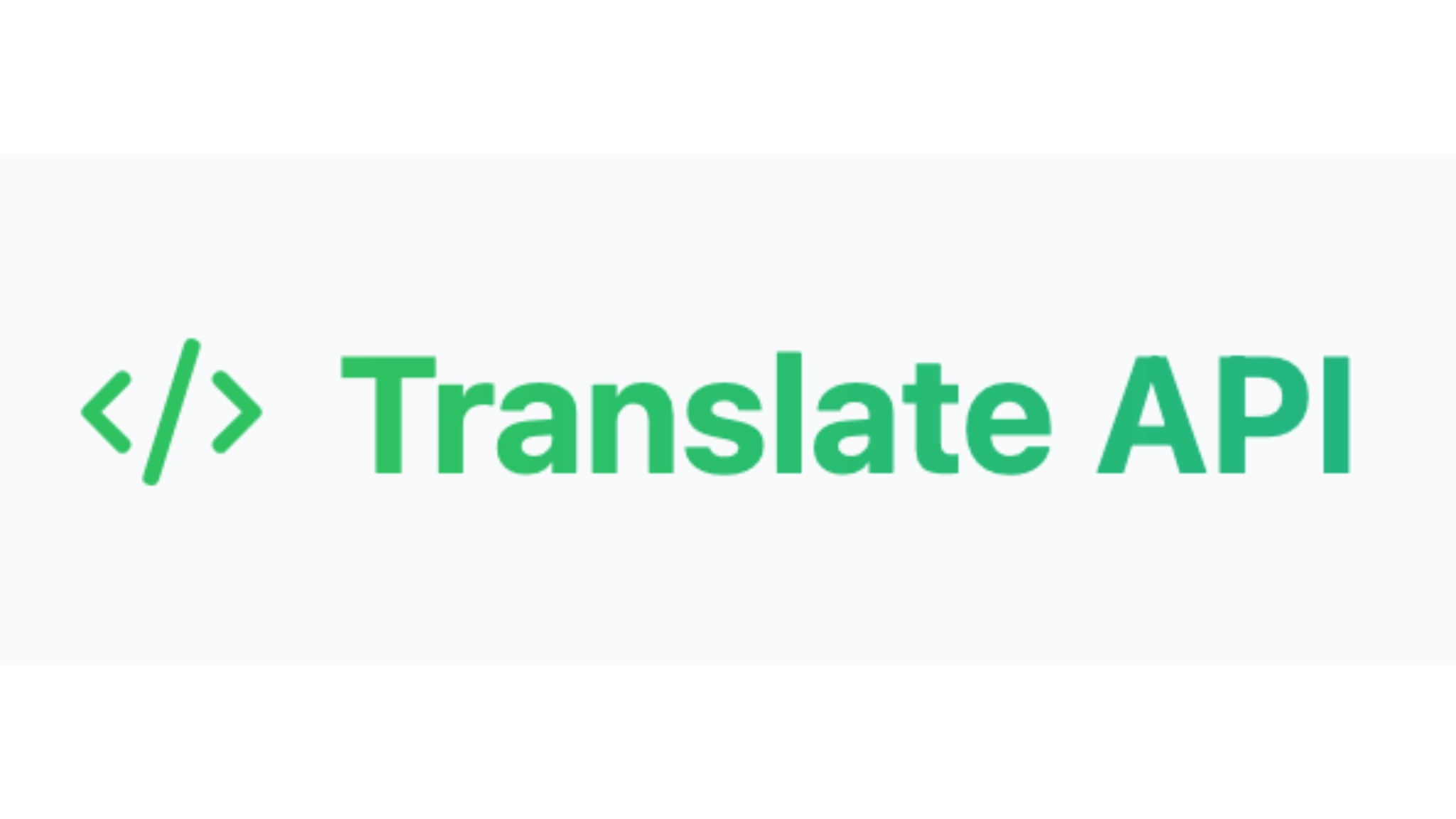 Translate API Cover Image