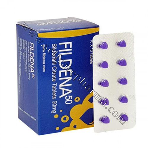 Fildena 50 Mg [Sildenafil] Boost Sensual Power | Order Now