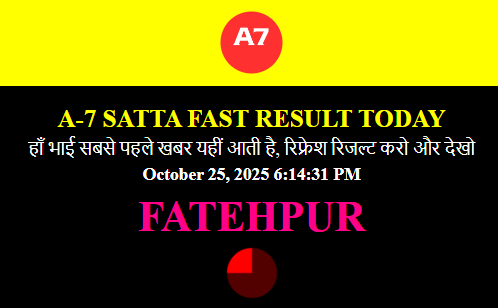 A7 Satta Fast Profile Picture