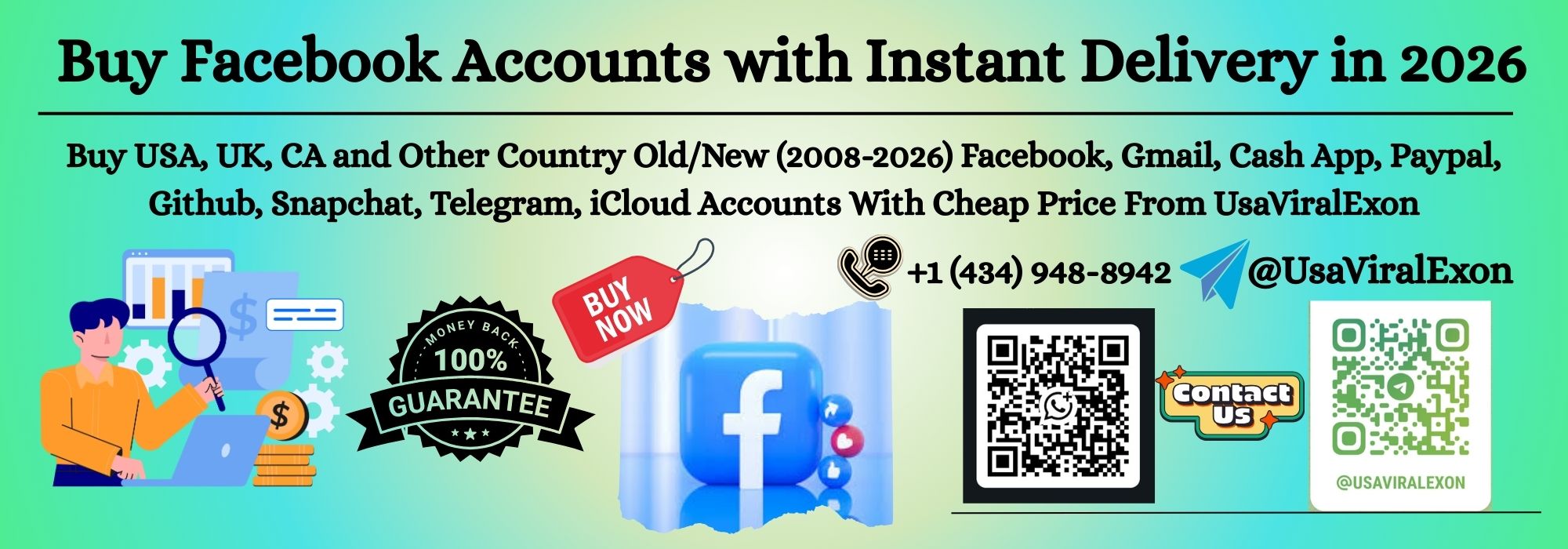 Buy Facebook Accounts Cover Image